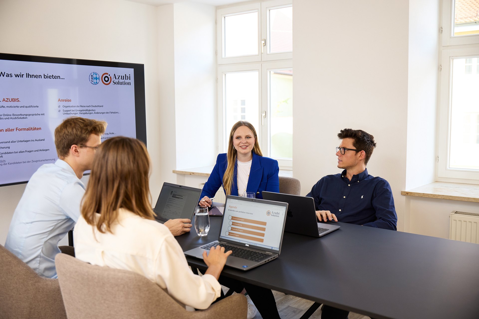 Das Team von MF Marketing
